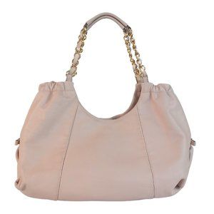 Salvatore Ferragamo Leather Vara Boat Bag Light Pink